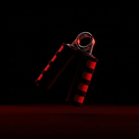 Fogáserősítő közepes nehézséggel piros-fekete